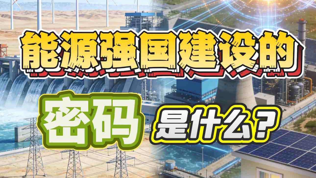 能源强国建设的密码是什么？